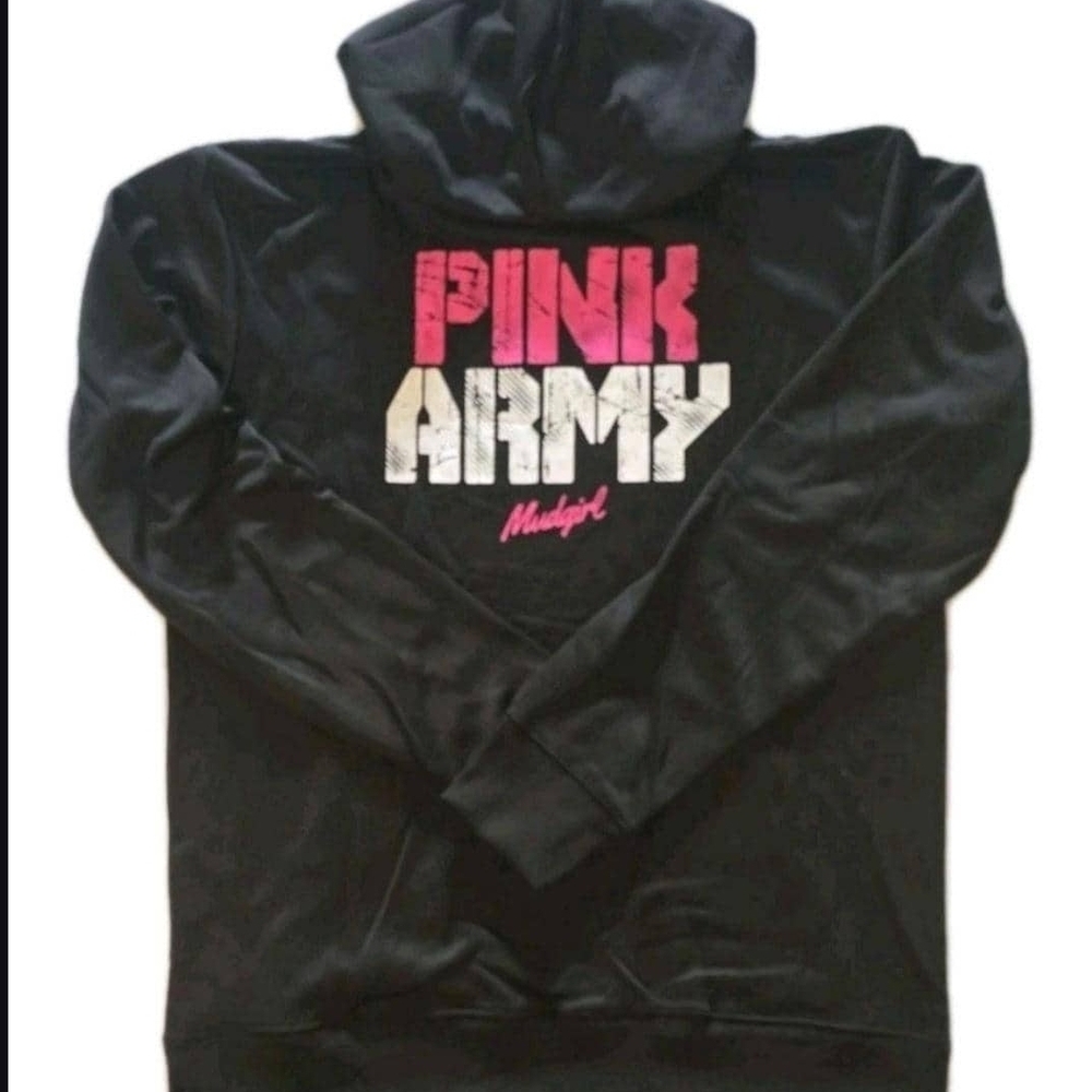 Pink Army Black Hoodie